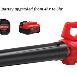 CRAFTSMAN V20 20-volt 380-CFM 100-MPH Battery Handheld Leaf Blower