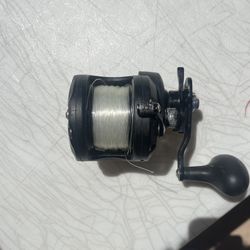 Custom Black Okuma Cortez 10CS Star Drag Fishing Reel