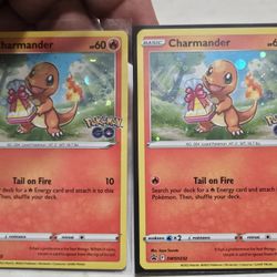 Pokemon Card Charmander SWSH232 ( 2 PROMO CARDS )