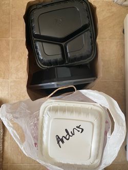 FREE Plastic clean to go containers