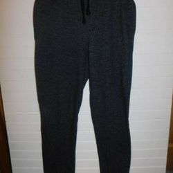 Mens size S Gray Jogger Sweatpants 34 Inch Inseam 
