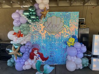 Little Mermaid Backdrop