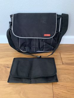 Skip Hop Diaper Bag and Changing Pad