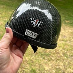 DOT Approved Half Skull Motorcycle 