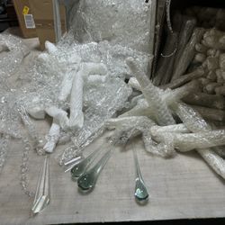 Custom Chandelier, Crystal ,Glass