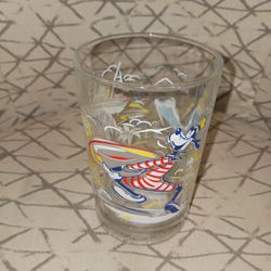 Goofie " Blizzard Beach " Disney World Remember The Magic Glass.