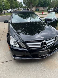 E350 Mercedes convertible