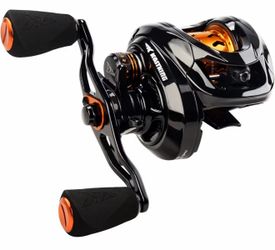 KastKing Zephyr Bait Finesse Baitcasting Reel, Carbon Fiber Fishing Reel - Drag Clicker Version, 7.2:1 Gear Ratio Fishing Reel - 5.6oz Lightweight Bai