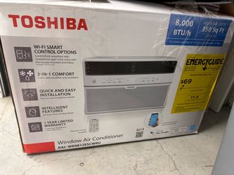 Toshiba 8,000 BTU Smart Window AC