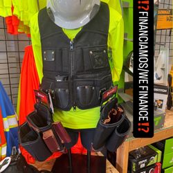OCCIDENTAL LEATHER Builders Vest System**(FINANCIAMOS/WE FINANCE)**