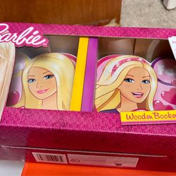 Vintage Barbie Bookends set new in box