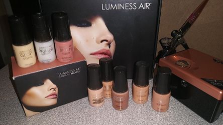 Luminous air makeup