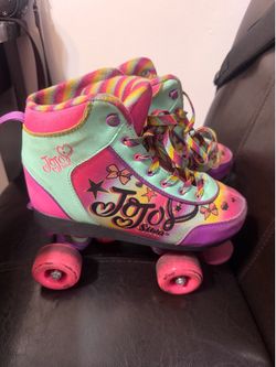 Jojos siwa roller skates size 3-6 youth