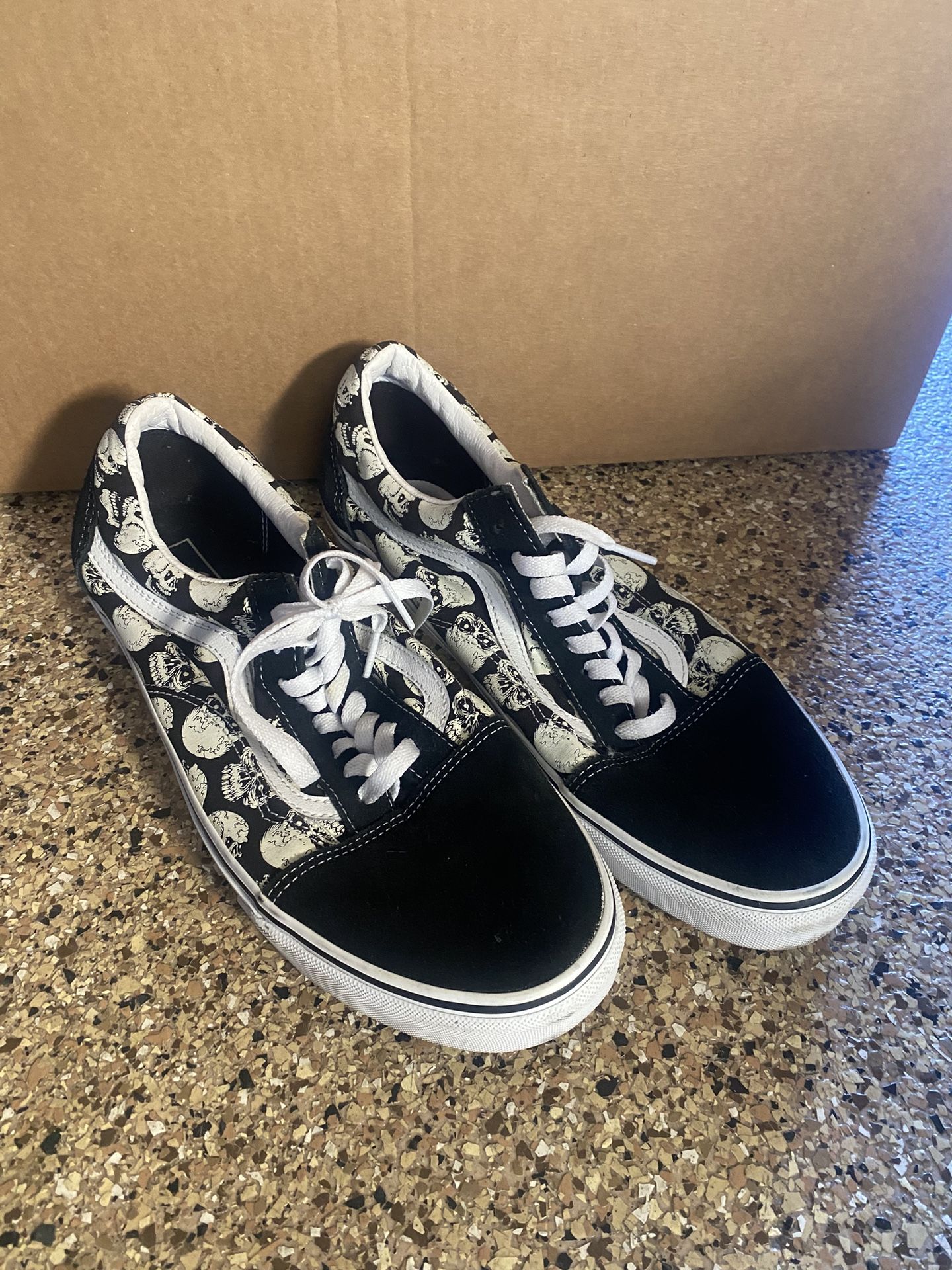 Vans Skull Low Tops, men’s 12