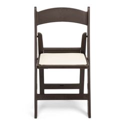 ProMax Brown Resin Folding Chairs – Where Elegance Meets Durability!