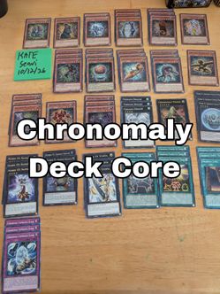 Yu-Gi-Oh Chronomaly Deck Core