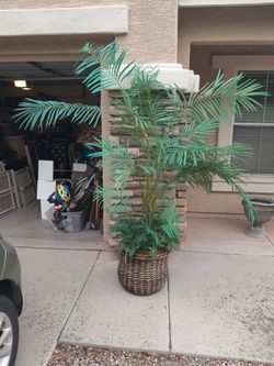 7ft Tall Artificial Palm Tree