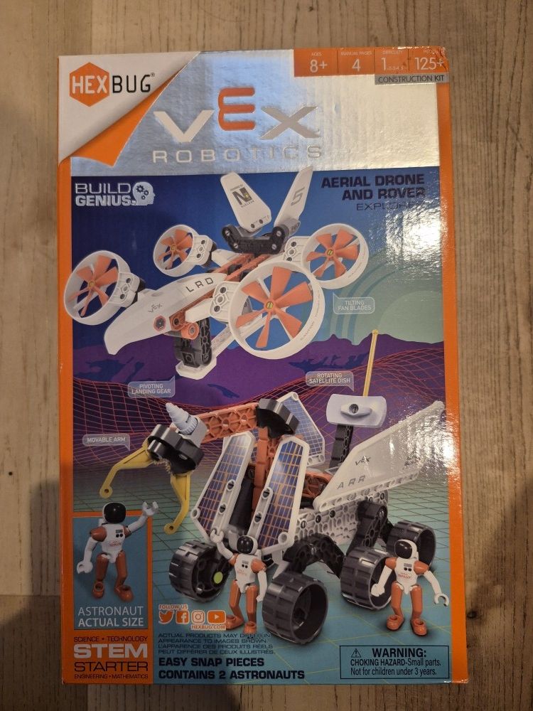 Build Genius Hex Bug Vex Robotics Arial Drone And Rover