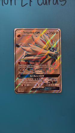 SOLGALEO GX #143 Pokémon Sun & Moon Ungraded 