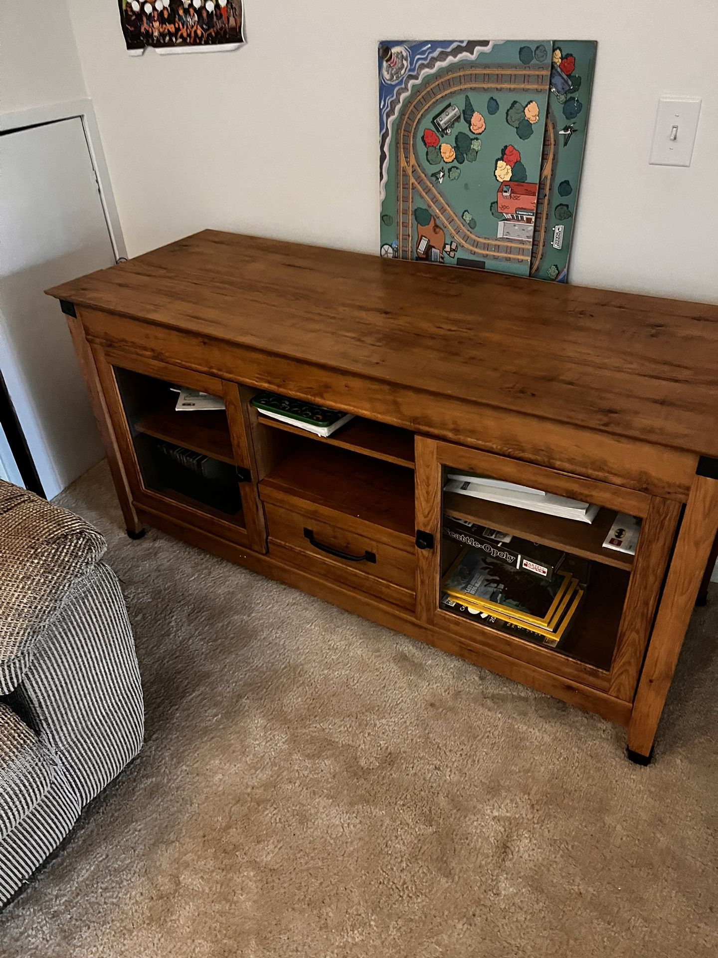 Tv Stand With Storage Space 
