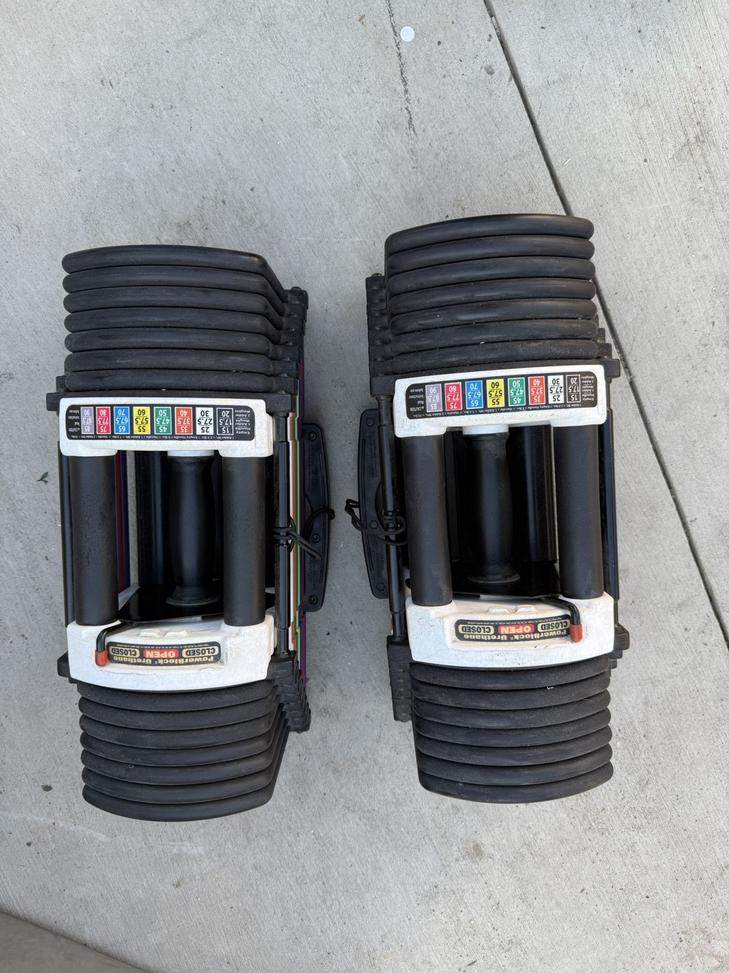 Power block Urethane Dumbbells