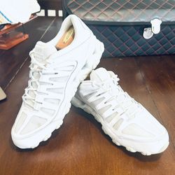 Nike REAX Cross Training Mesh White Pure Platinum Sizes: Mens 11.5 (# 621716-102)