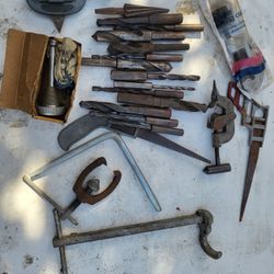 Drill Bits.l Bit Tubing Cutters Etc... Tool Shop Garage Tools