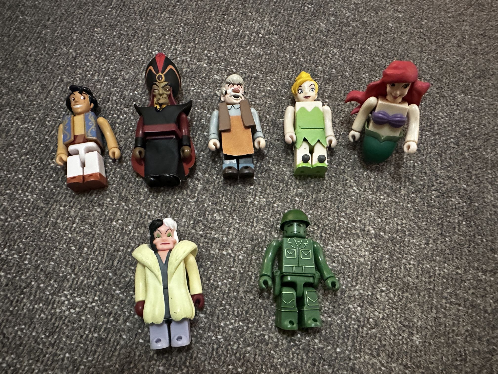 Kubrick Disney Characters Series Set of 7 Medicom Toy