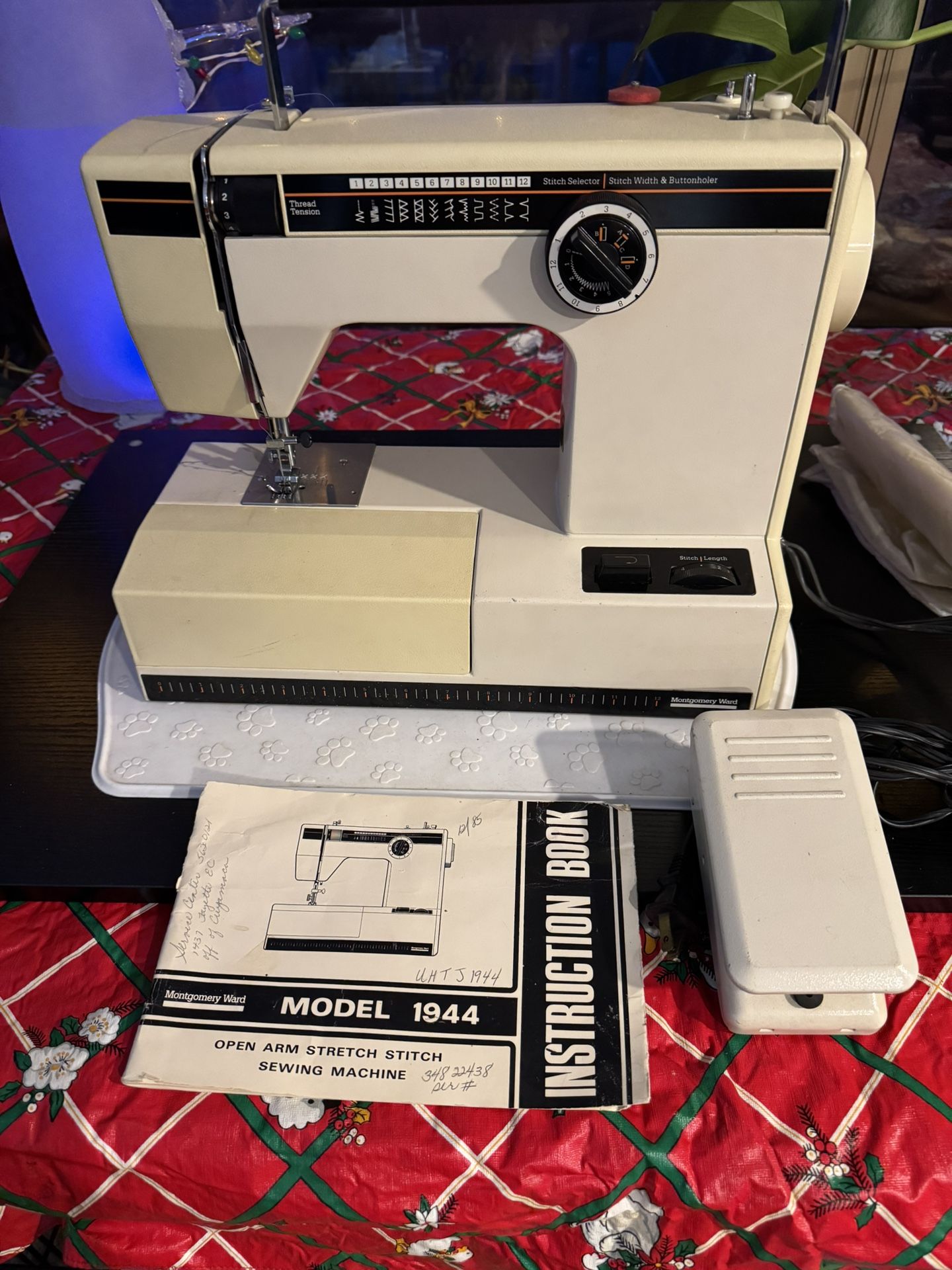 Sewing Machine Model 1944