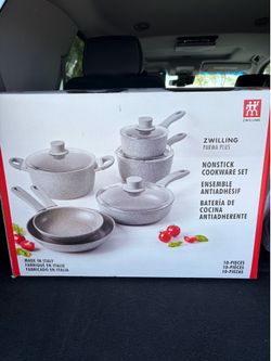 ZWILLING PARMA PLUS 10-pc, Aluminum Nonstick Cookware