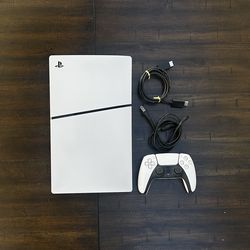 PS5 Slim Digital – Like New – Box Included – Barely Used