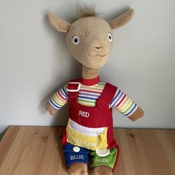 Llama Llama Learn to Dress 16" Plush Doll Colors Tactile Toy Anna Dewdney Book