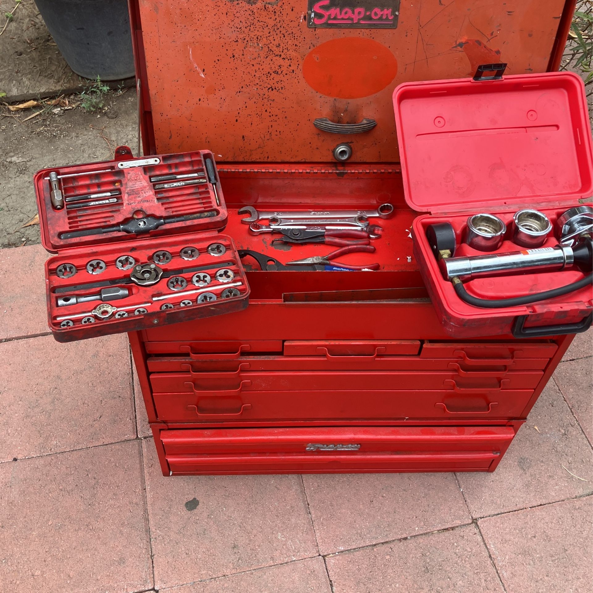 Snap-on Tool Box , And Some Snap-on Tools,