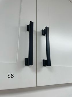 Black Handles Kitchen Cabinets Or Bathroom