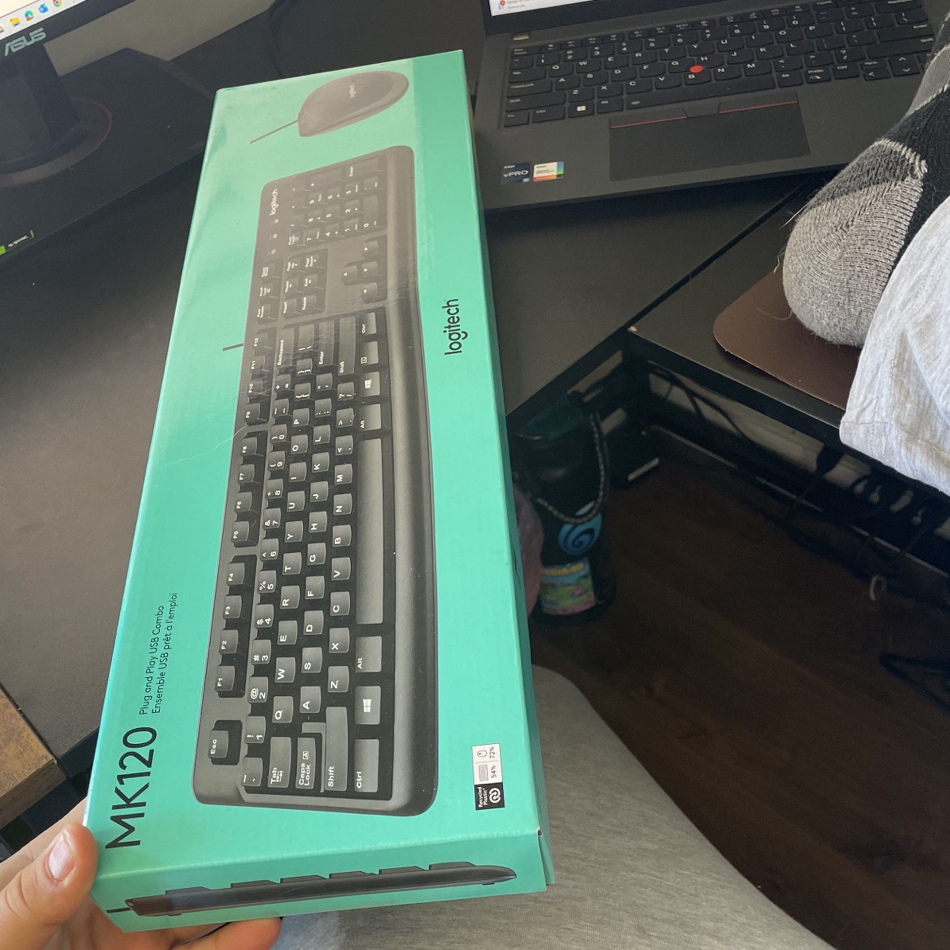 Mk120 Keyboard And Mouse