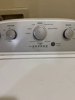 Whirlpool washer and dryer