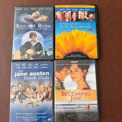 Lot of 4 Romance and Drama DVDs