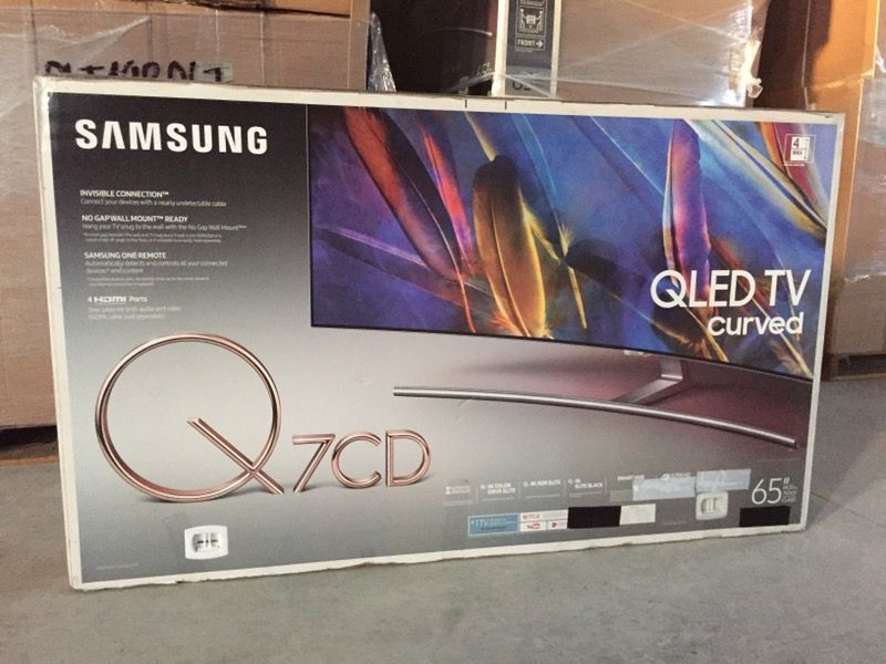 Samsung 65 inch Q7CD CURVED 4K