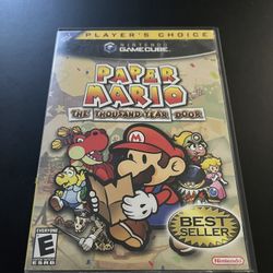 Paper Mario Thousand Year Door - GameCube 