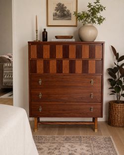 Stanley furniture MCM highboy dresser from 1960’s