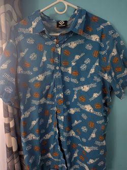 White castle button t shirt rare