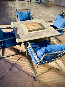 Free patio set