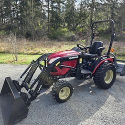 New 2025 Yanmar 325 + Flail mower