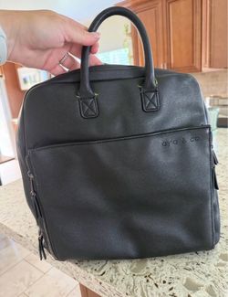 Ayla & Co black diaper bag backpack