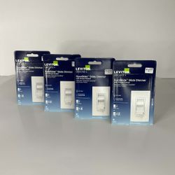 New - 4 Available. Leviton Decora + SureSlide Slide Dimmer ($10 EACH)