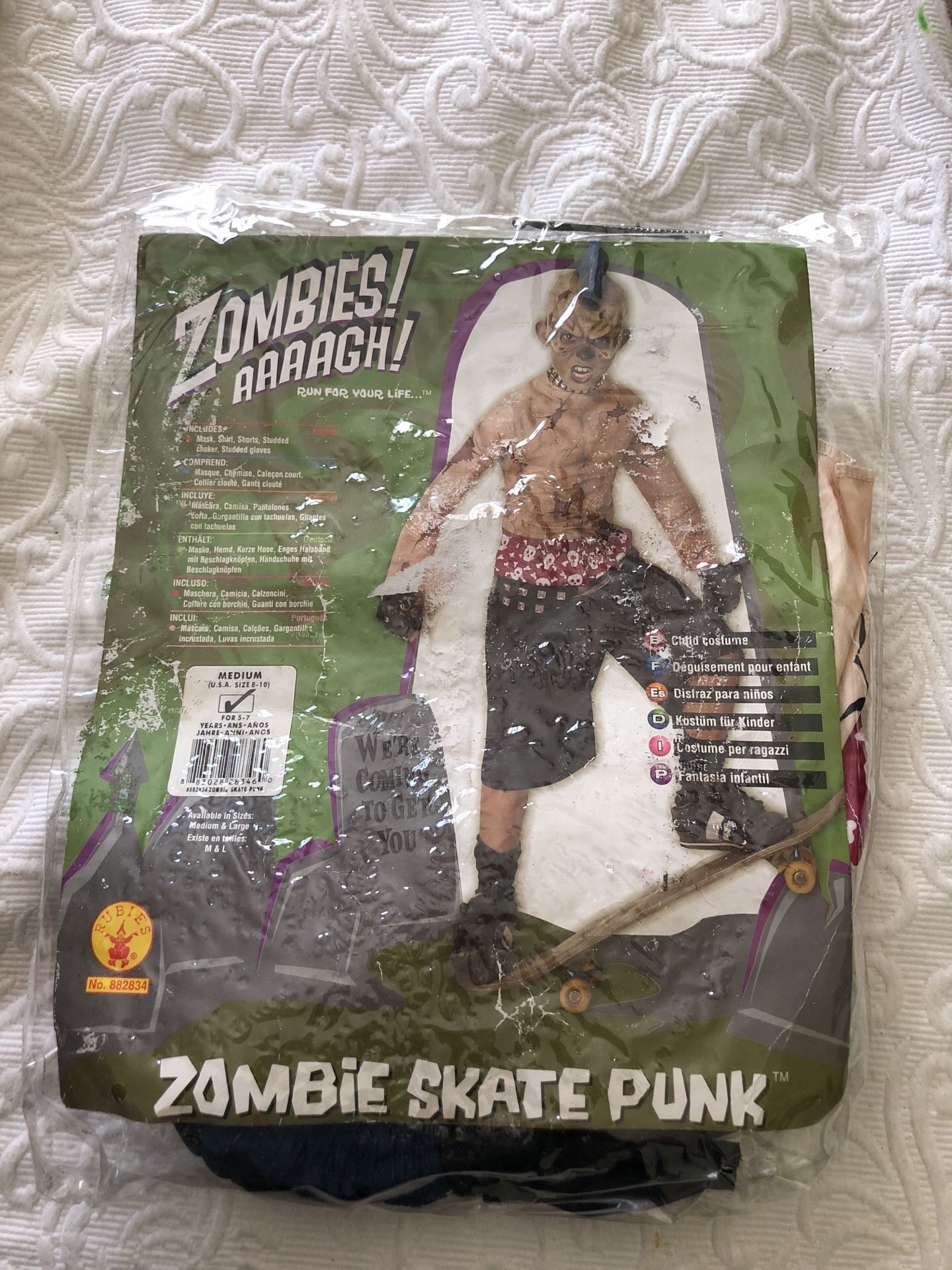 Zombie costume