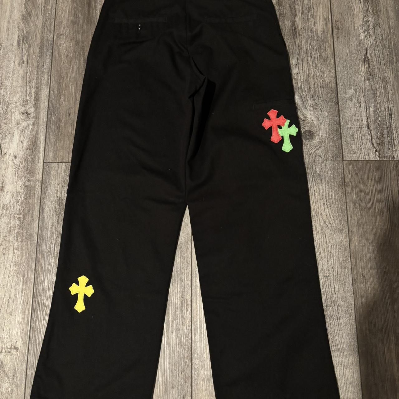 Chrome Hearts Men's Black Trousers