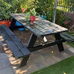 6x5 Solid Wood Picnic table