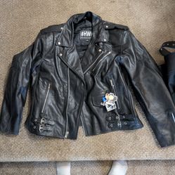 Motorcycle Leather Jacket 