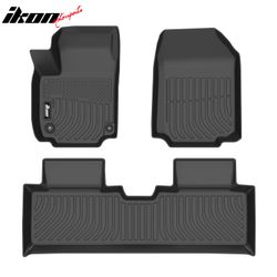 Fits 2025 Chevy Equinox GMC Terrain Non-Slip 3D Floor Mats All Weather TPE Carpet